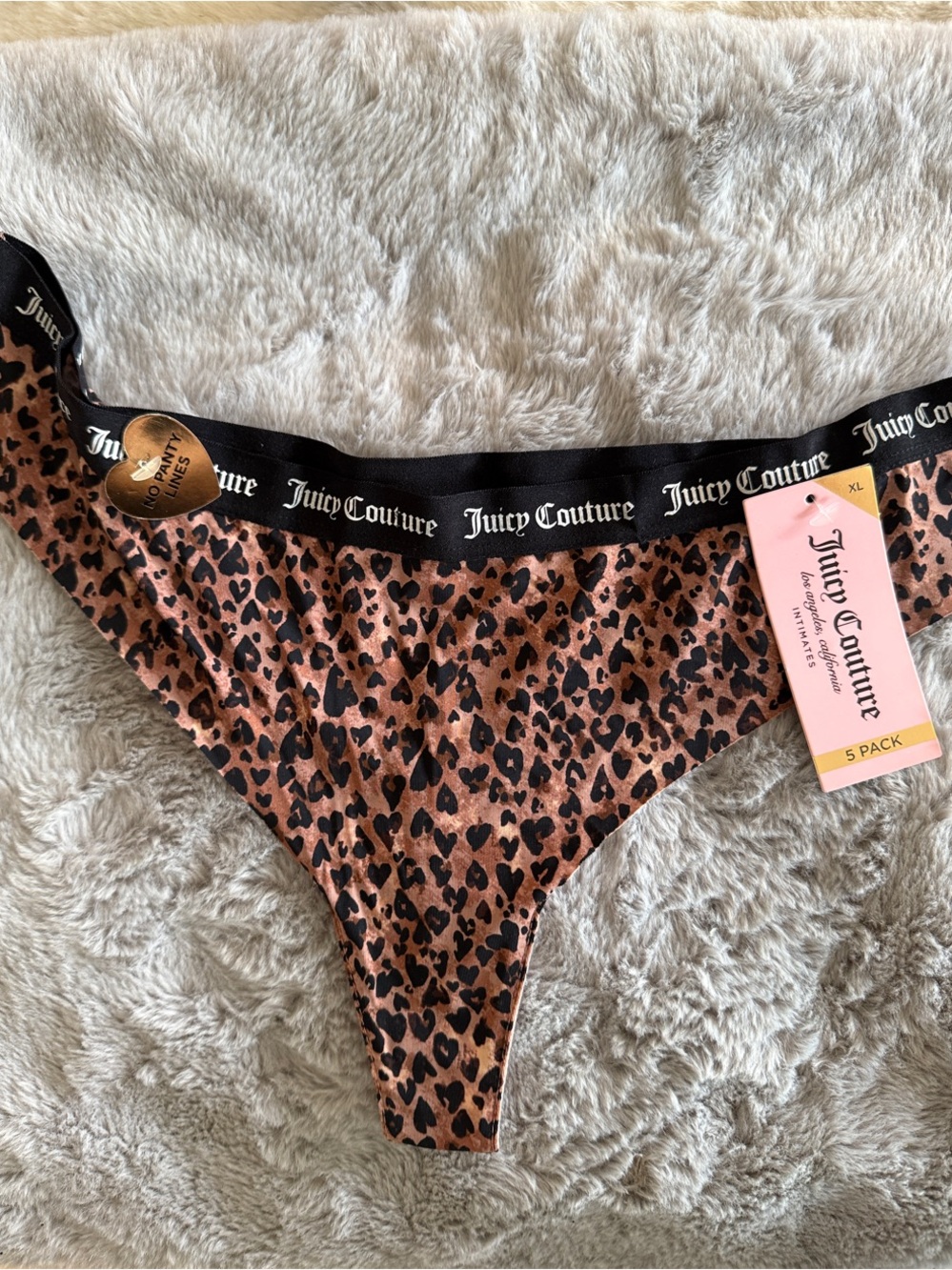 Juicy couture pantie size xL